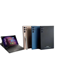 AirTab 10.1 -Inch Smart Tablet U25 PRO Android 13 Tablet With 1TB Storage and 16GB RAM Quad Core Wi-Fi LTE Dual Sim with Touch Pen and Keyboard - GOLD  - Image 3