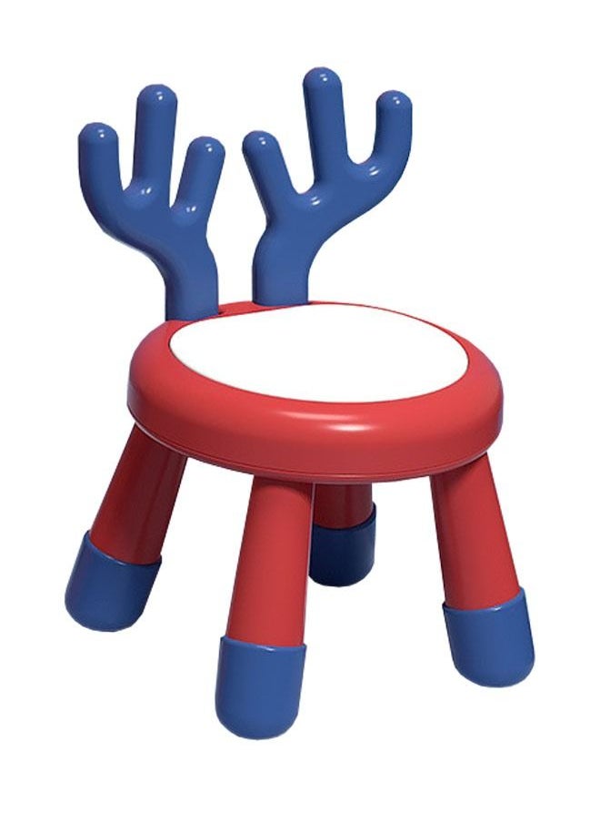 ZCM-HAPPY Baby Antler Back Chair Non-slip Small Chair  - Image 1