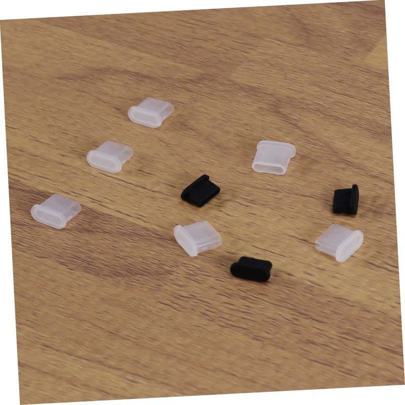 10 Pack USB C Dust Cover Plugs Black Protective Caps For Female Ports - Image 4