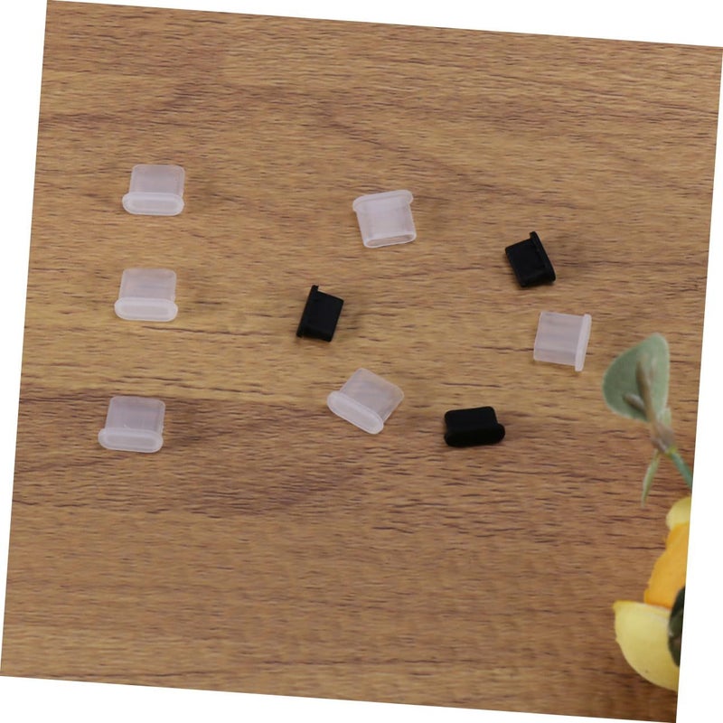 10 Pack USB C Dust Cover Plugs Black Protective Caps For Female Ports - Image 5