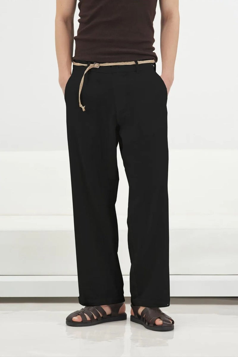 GIESTO Men's Linen-Cotton Suit Pants - Image 1