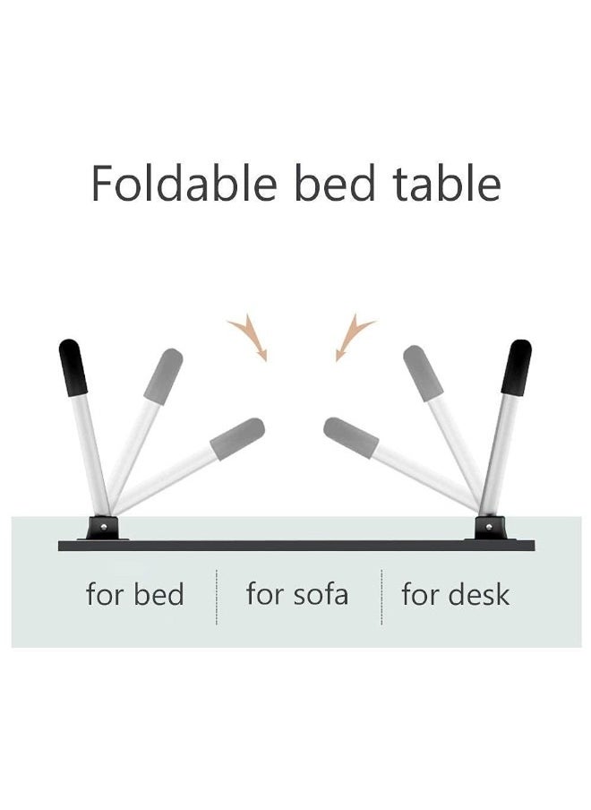 Toy Box - Stitch Folding Study table For Laptop And iPad With Pen Slot And Cup Holder, Suitable For Studying, Working, Reading, Watching Movies And Eating, Suitable For Bed, Sofa And Floor - 60x28x40cm - Image 1