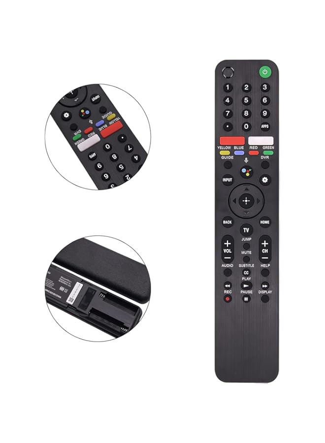 HuHa Tv Remote Replacement Compatible With X500U Voice Remote Control Replacement For Sony Smart TV Remote Controller Compatible with TV via Smart TVs KD Series XBR series Voice Search  - Image 5