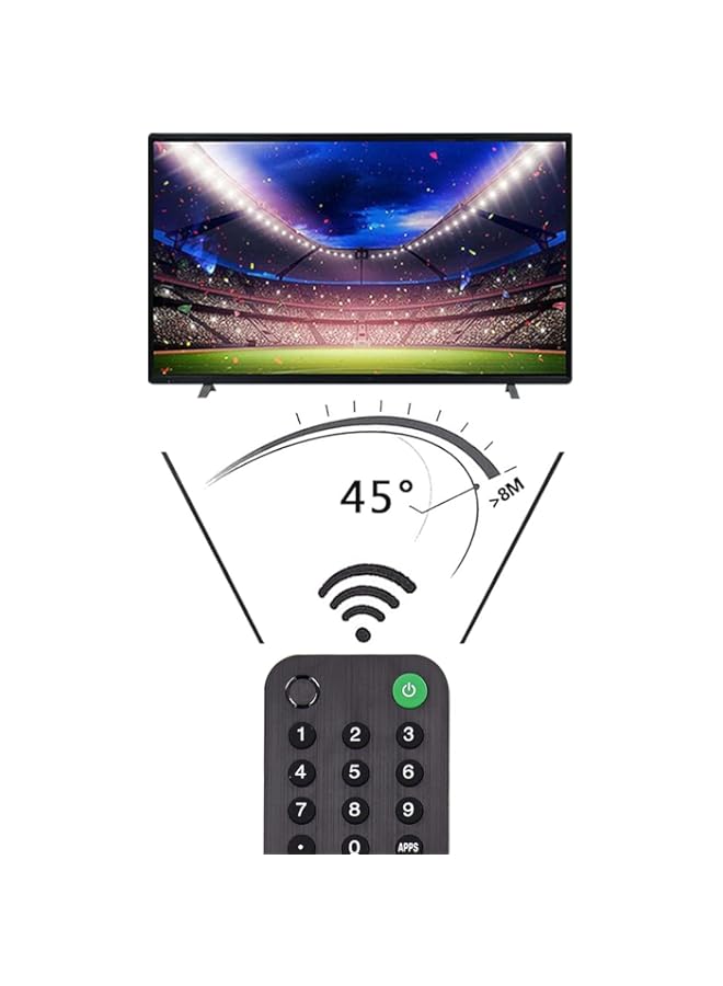 HuHa Tv Remote Replacement Compatible With X500U Voice Remote Control Replacement For Sony Smart TV Remote Controller Compatible with TV via Smart TVs KD Series XBR series Voice Search  - Image 3