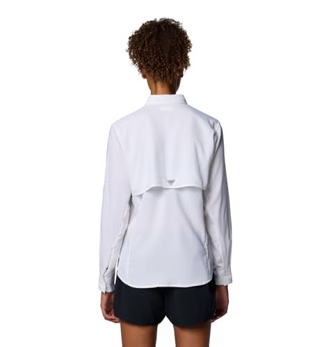 Columbia Womens PFG Tamiami II Long Sleeve Fishing Shirt White XXLarge - Image 3