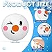 Cindeer Christmas Stress Balls Christmas Toys Snowmen Stress Ball Pu Squeeze Ball Stress Relief Gift Stocking Stuffers for Adult Kid Novelty PreKindergarten Toy for Party Ornament 3 Styles 24 Pcs - Image 4
