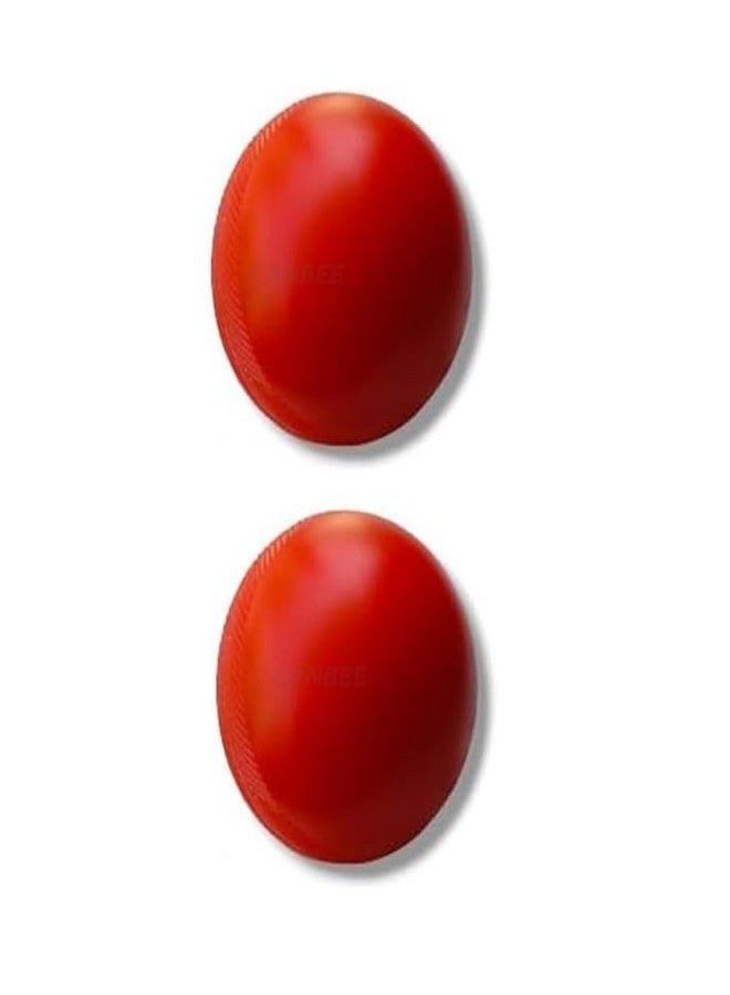 Canbee كرات كريكيت كانبي للرياح، i10، i20، بلاستيكية 80 و 50 جرام أحمر وأبيض، أكثر من 100 شوط للعب، كرات مناسبة للرجال والنساء والأطفال (بلاستيك أحمر 50 جرام) - Image 1