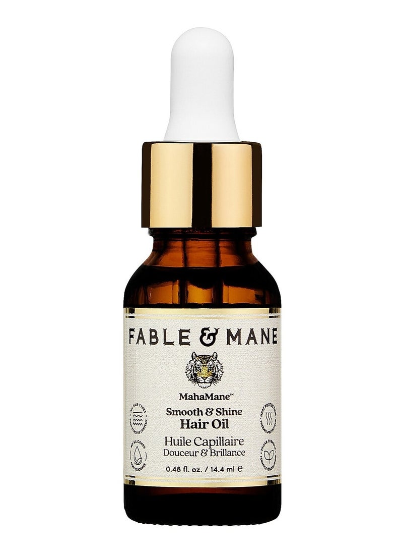 Fable and Mane Fable and Mane MahaMane™ Smooth & Shine Hair Oil 14.4ml  - Image 1