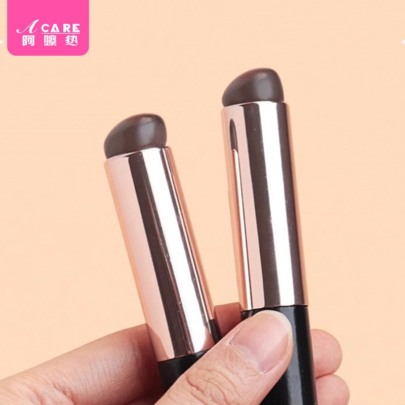 /10Y Lip Brush Ad1S74 - Silicone Brush Makeup Brush Glitter Eyeshadow Brush With Cap For Scooping - Image 3