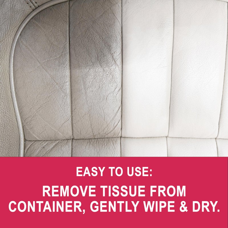 Mohawk Finishing Products Mohawk Leather Clean and Renew Wipes, Leather Cleaner, M850-1019, 40 Sheets - Image 4