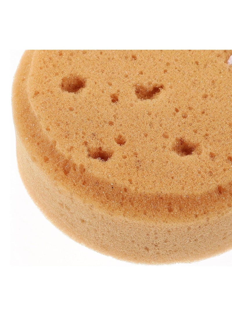 Captaintech 4pcs Body Loofah Scrubber, Exfoliating Bath Sponge, Shower Brush Soft Scrubber Skin Cleaning Spa Massager Towel Body Scrubberwash Sponge for Women Men Kids - Image 4