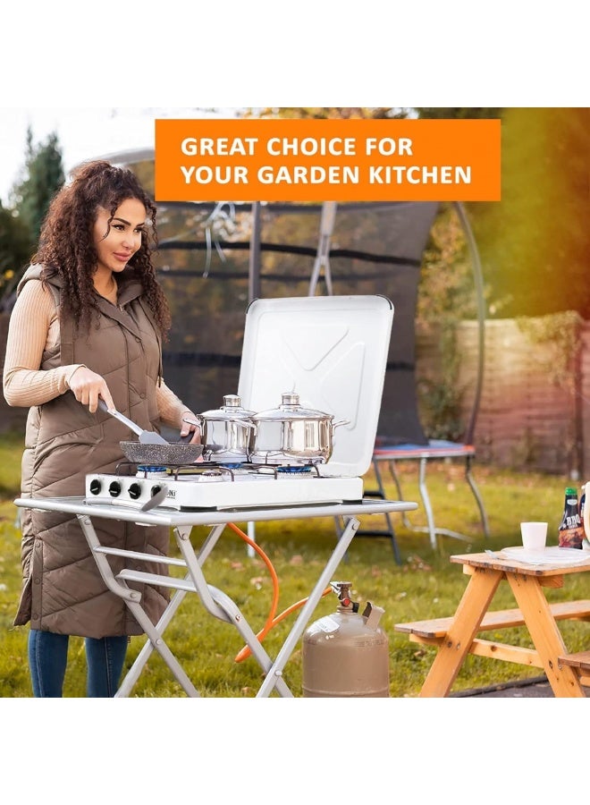 ال سي موقد غاز 5 شعلات DLC -39255 أبيض - Image 3