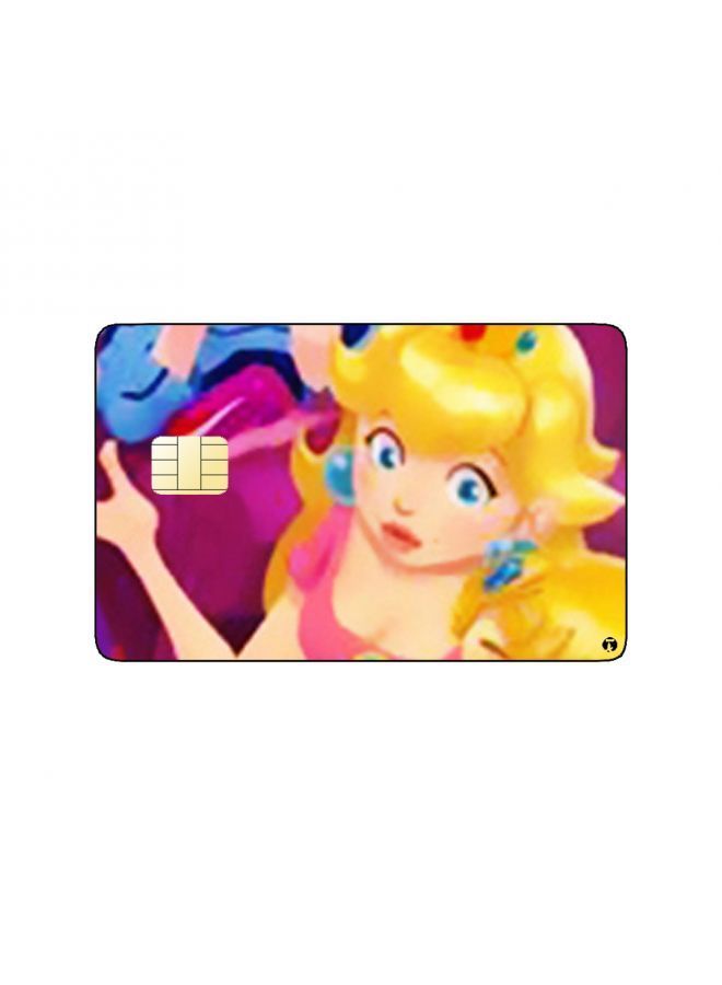 RKN PRINTED BANK CARD STICKER Super Mario Video Game Characters - Image 1