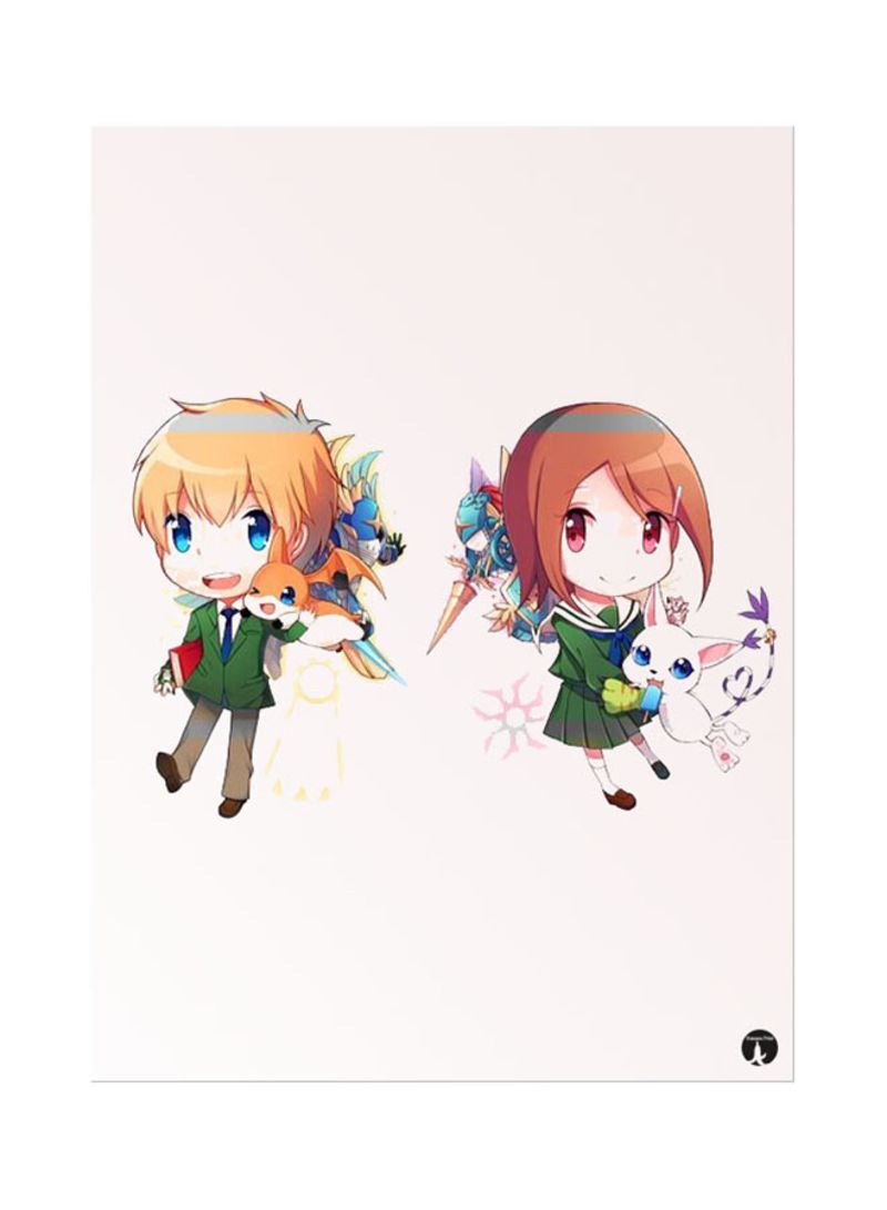 RKN The Anime Digimon Mouse Pad Pink