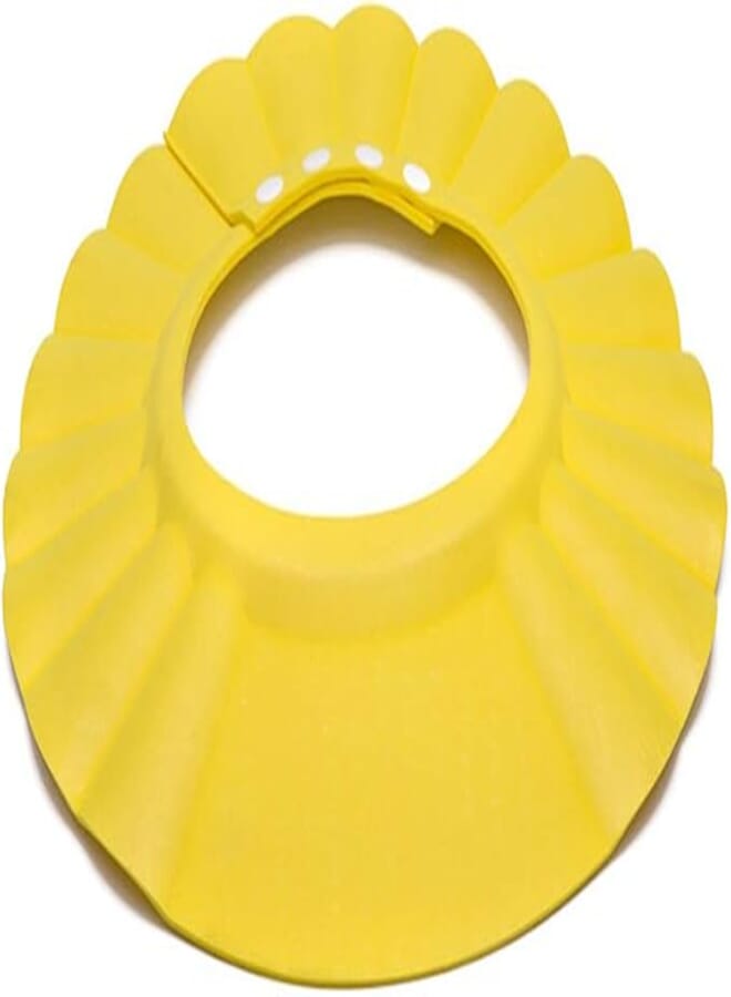 Tenworld Baby's and Kids Safe Shampoo Shower Bathing Protect Soft Cap Yellow, M
