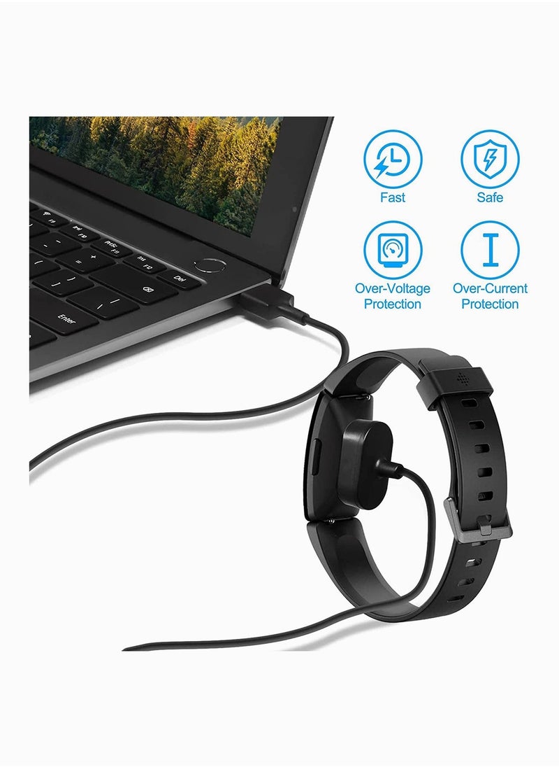 SYOSI - Charger Cable for Fitbit Inspire HR, for Fitbit Ace 2 Smartwatch, Replacement USB Charging Cord Accessories (15 cm) - Image 1