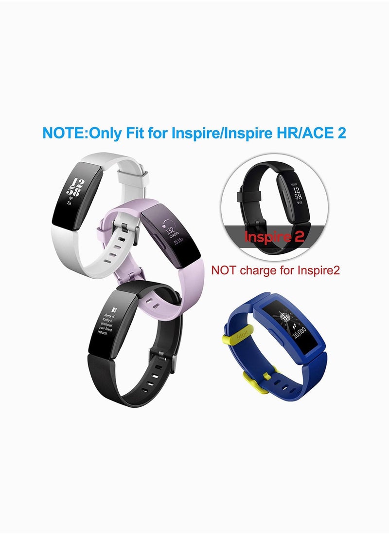 SYOSI - Charger Cable for Fitbit Inspire HR, for Fitbit Ace 2 Smartwatch, Replacement USB Charging Cord Accessories (15 cm) - Image 1