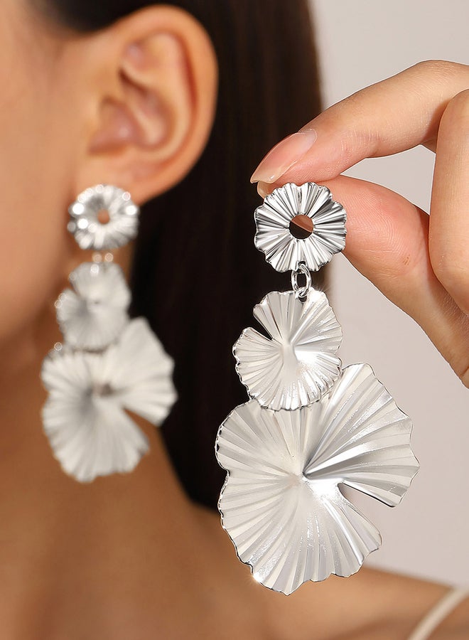 تايك تو أقراط متدلية كبيرة كلاسيكية - Image 1