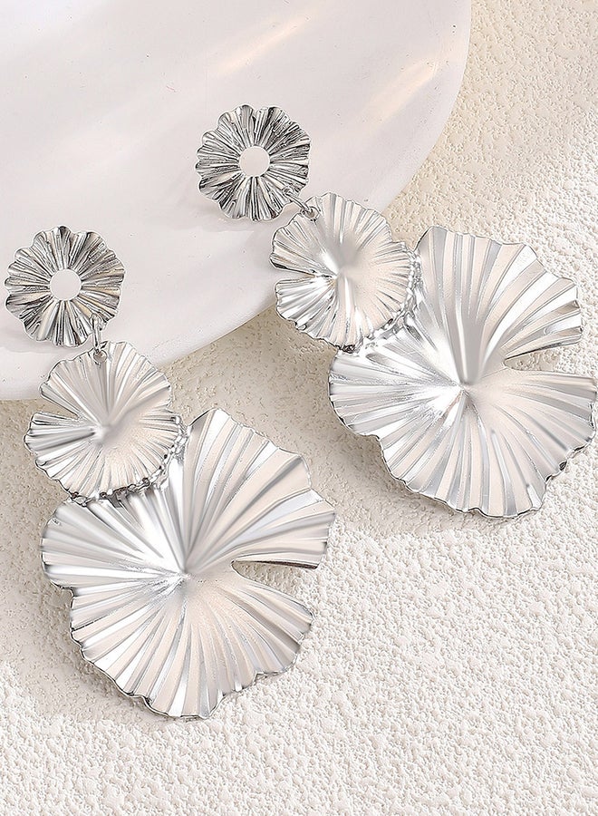 تايك تو أقراط متدلية كبيرة كلاسيكية - Image 2