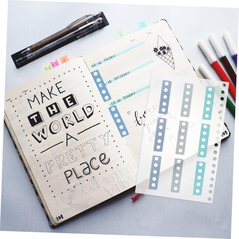 Assorted Color Sticky Page Tabs Annotation Markers for Document Classification and Reading Notes - Image 5