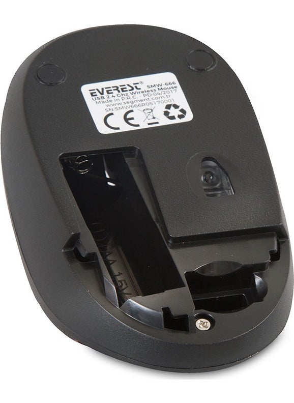 Everest - SMW-666 USB Blue Optical Wireless Mouse - Image 1