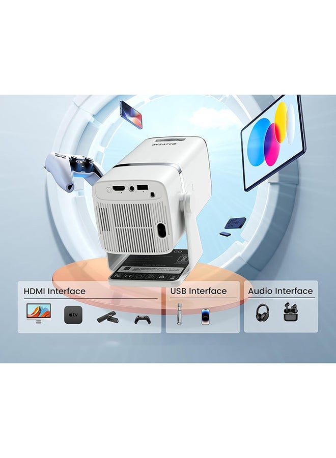 WZATCO Renewed - Yuva Go Android 13.0 Smart Projector  - Image 3