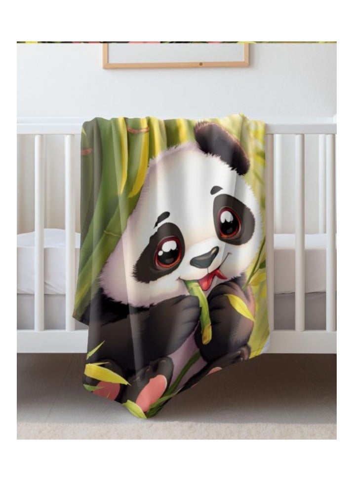 عام بطانية رقيقة من الفانيلا الكرتونية للأطفال أو الطلاب (دافئة ومريحة ومناسبة للنوم والألعاب) 100 سم * 150 سم - 678 - Image 4