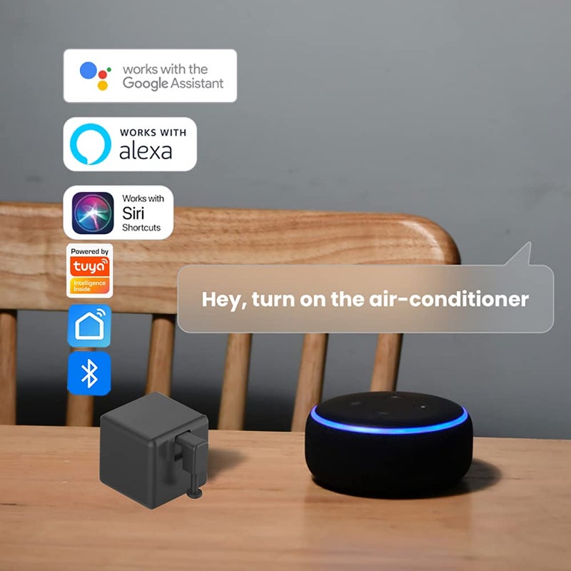SENCKIT Smart Switch Button Pusher - Bluetooth Fingerbot with App Control for Home Automation (Black) - Image 2