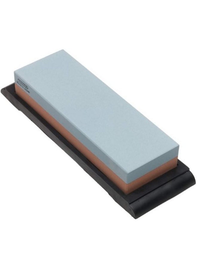 Global Knife Sharpening Stone, Large #240 #1000 grits. With Holder and Guide Rails. Made in Japan. - Image 1