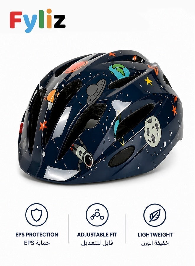 Fyliz Kid Bike Helmet for Kids 1-8 Years Old, Kids Helmets Ages 1-2/2-4/3-5/5-8,Skateboard Helmets Kid Bike Helmets for Youth Boys and Girls - Image 1