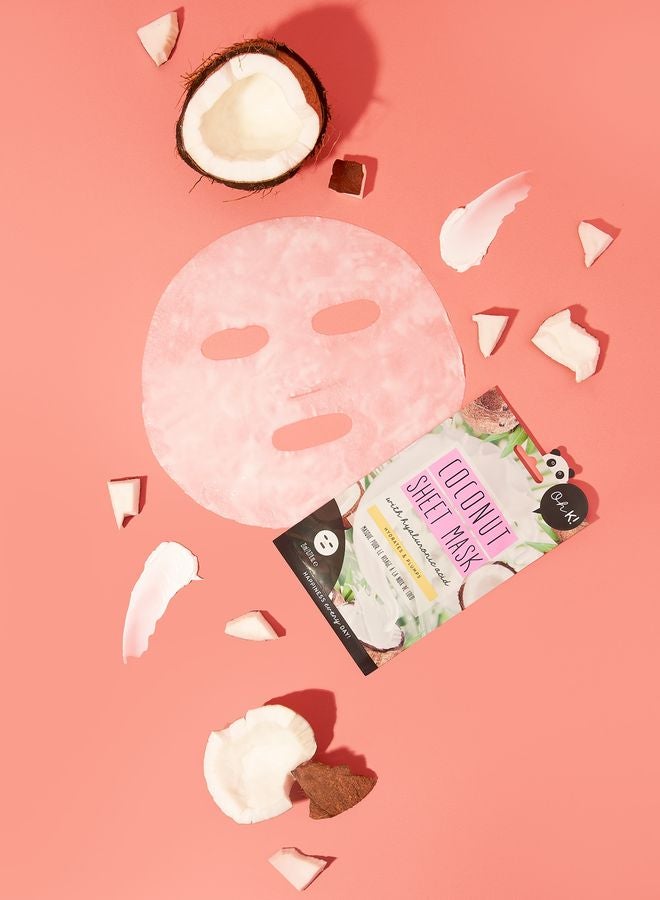 Oh K! Coconut Sheet Mask with Hylauronic Acid - Image 3