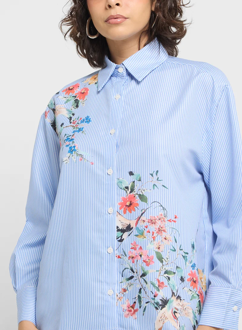 ELLA Floral Print Shirt