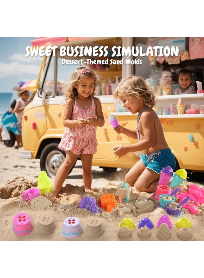 Toy Beach Toys Sand Toys Sandbox Toys Beach Toys For Toddlers 1 3 Beach Toys For Kids Ages 4 8 Sand Bucket Baby Beach Toys Sand Castle Building Kit Beach Bucket Summer Toys - Image 2