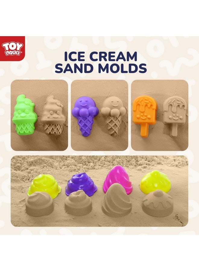 Toy Beach Toys Sand Toys Sandbox Toys Beach Toys For Toddlers 1 3 Beach Toys For Kids Ages 4 8 Sand Bucket Baby Beach Toys Sand Castle Building Kit Beach Bucket Summer Toys - Image 4