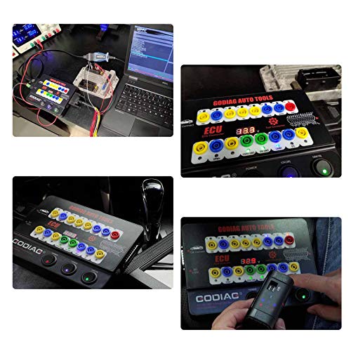 GODIAG® Auto ECU Breakout Box, GT100 Breakout Box OBDII Protocol Detector for OBDII Protocol Communication Detection/ECU Tool Maintenance/Diagnosis/Programming/Coding - Image 5