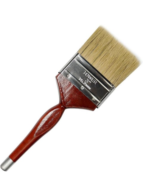 Tower All-Purpose Paint Brushes with Long Bristles and Ergonomic & Comfortable Wooden Handle for Painting, Art & Craft, Dusting, Cleaning