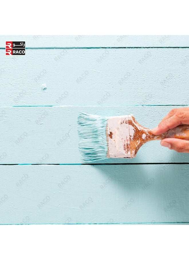 Tower All-Purpose Paint Brushes with Long Bristles and Ergonomic & Comfortable Wooden Handle for Painting, Art & Craft, Dusting, Cleaning