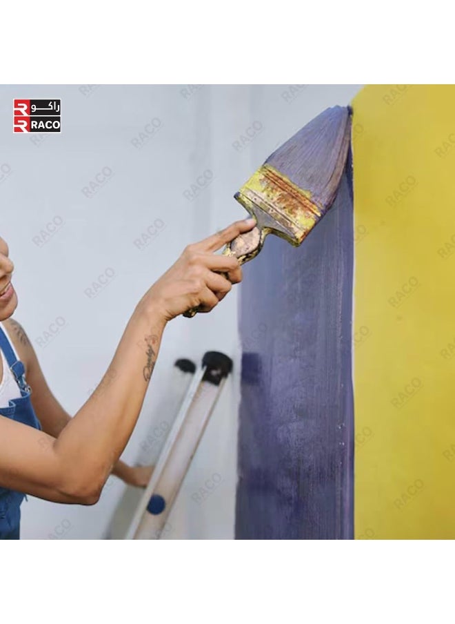 Tower All-Purpose Paint Brushes with Long Bristles and Ergonomic & Comfortable Wooden Handle for Painting, Art & Craft, Dusting, Cleaning