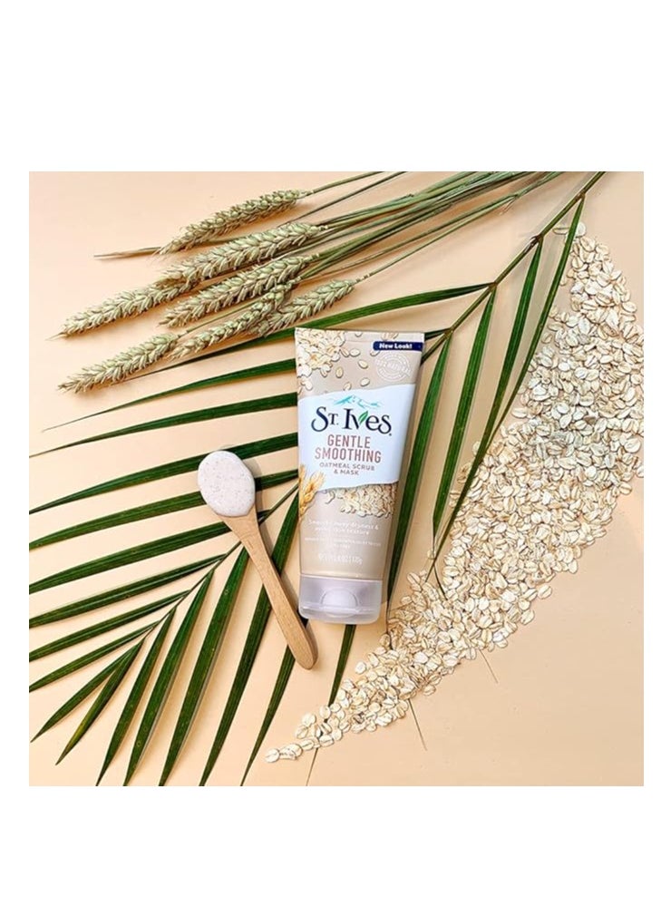 ST. Ives - St. Ives Gentle Smoothing Face Scrub and Mask, Oatmeal - Image 1