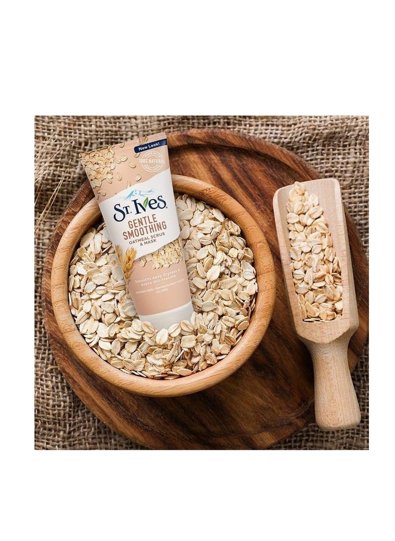 ST. Ives - St. Ives Gentle Smoothing Face Scrub and Mask, Oatmeal - Image 1