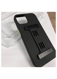 Protective Case Cover For Apple iPhone 14 Pro Max With Magnetic Bars Black