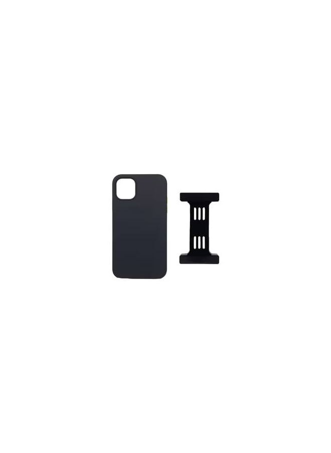 Generic - Protective Case Cover For Apple iPhone 14 Pro Max With Magnetic Bars Black - Image 1