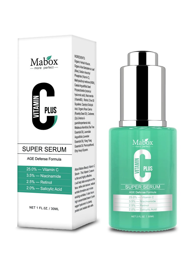 MABOX New VC Essence Vitamin C Liquid Hydrating and Moisturizing - Image 1