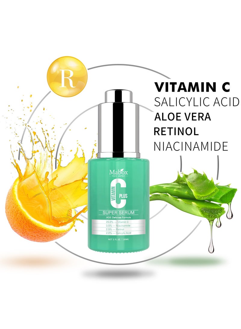 MABOX New VC Essence Vitamin C Liquid Hydrating and Moisturizing - Image 5