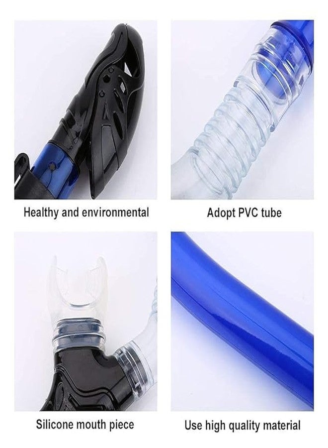 Shrevi Diving Goggles Mask with Silicone Breathing Tube Snorkle Set for Swimming Equipment Snorkel Mask for Snorkeling, Swimming and Scuba Diving - Image 4