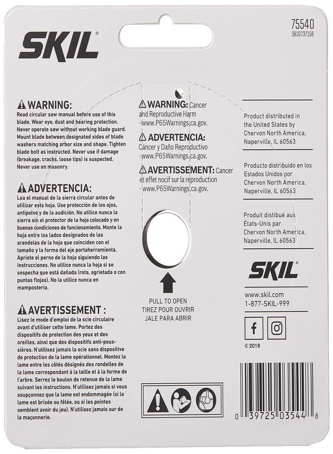 SKIL 75540 4-3/8-Inch by 40T Carbide Flooring Blade - Image 3
