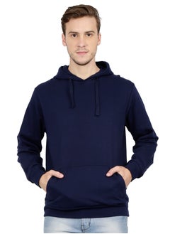 Unisex Regular Fit Full Sleeves Solid Hoodie Sweatshirt (Navy Blue) - pzsku/ZD1E94E749D7572D7F8BAZ/45/_/1720271410/a20a9f2e-7e44-48c0-941d-dccffc3ae3c5