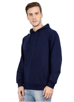 Unisex Regular Fit Full Sleeves Solid Hoodie Sweatshirt (Navy Blue) - pzsku/ZD1E94E749D7572D7F8BAZ/45/_/1720271489/560bc069-074d-439a-9c6c-ce2355a1dae2