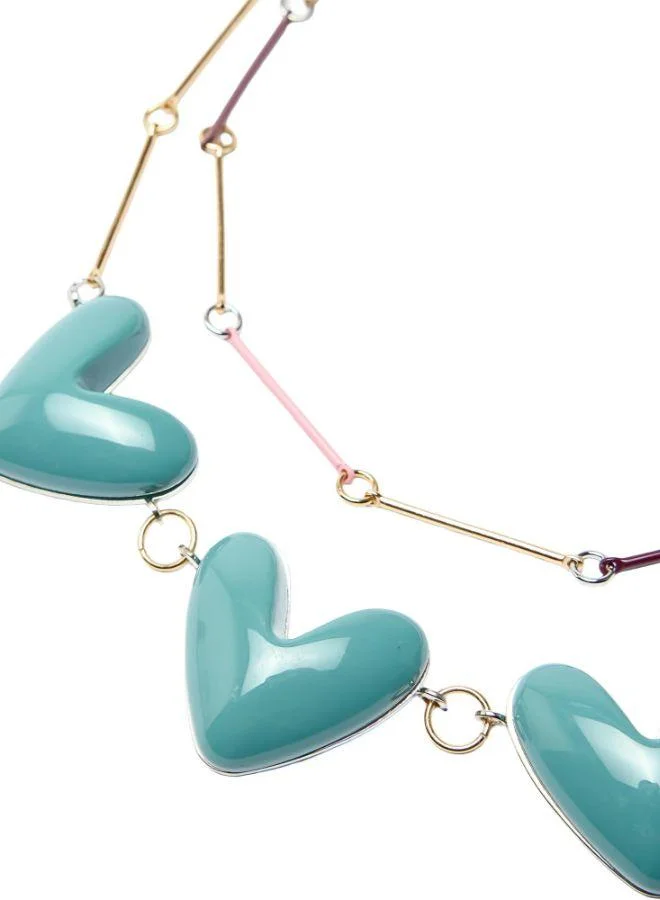 PARFOIS Set Of Necklaces With Hearts