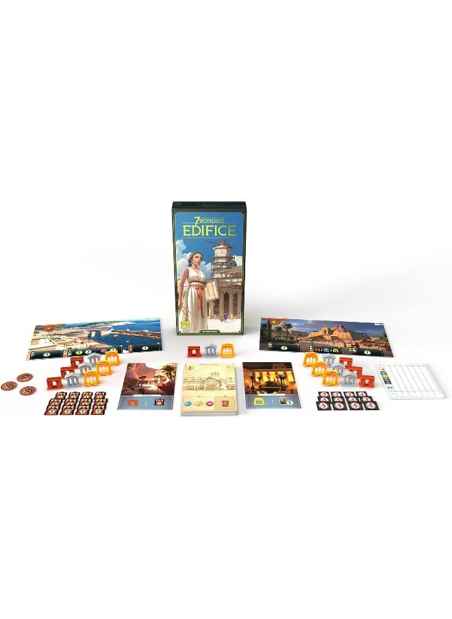 Repos Production - Repos | 7 Wonders 2Nd Edition: Edifice Expansion | Board Game | Ages 10+ | 3-7 Players | 30 Minutes Playing Time - Image 1